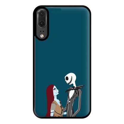 Sally And Jack Affection - TNBC Phone Case for Huawei P20