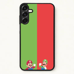 Mario And Luigi Phone Case for Galaxy A17