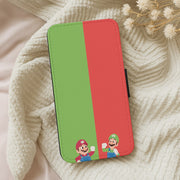 Mario And Luigi Flip / Wallet Phone Case 5