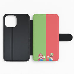 Mario And Luigi Flip Phone Case