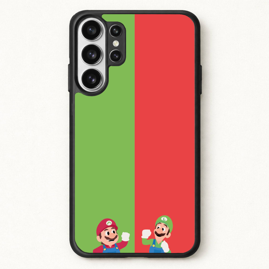 Mario And Luigi Phone Case for Galaxy S26 Ultra
