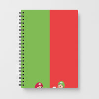 Mario And Luigi Notebook
