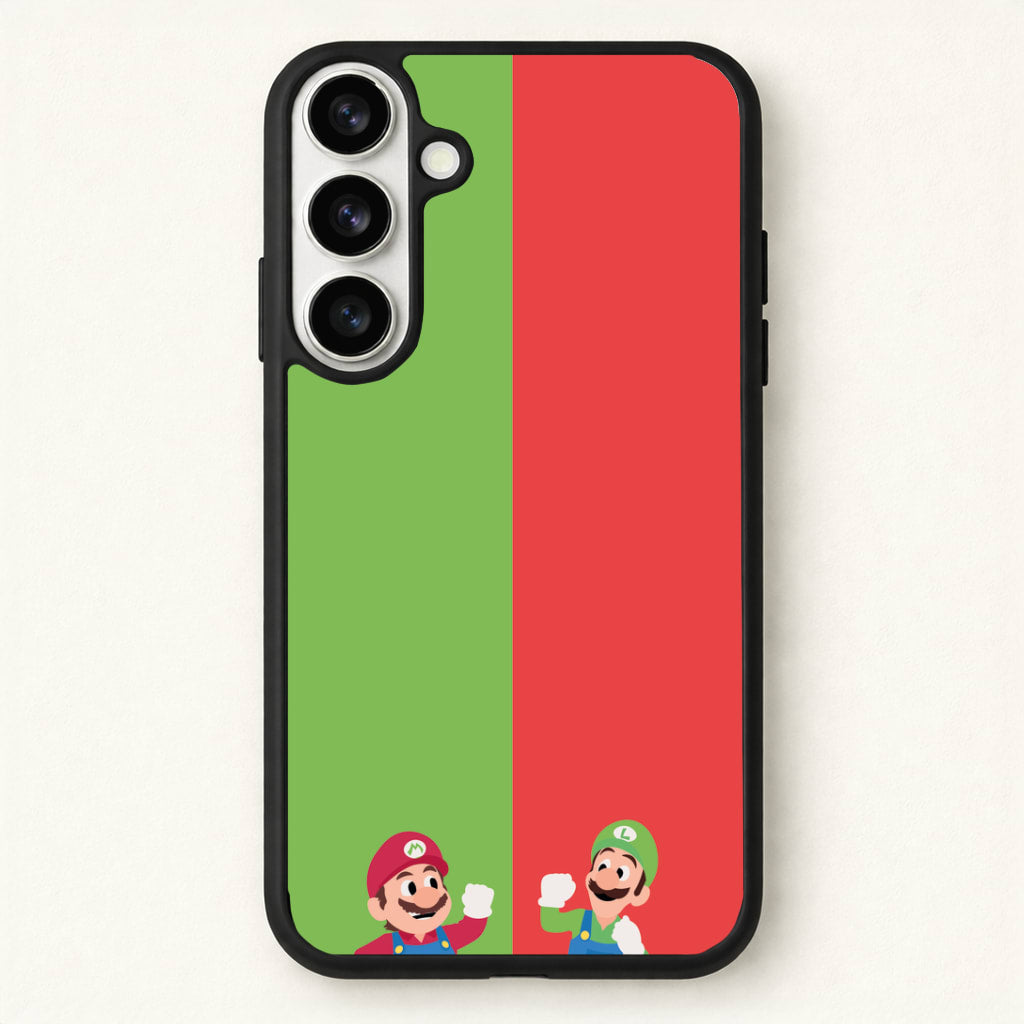 Mario And Luigi Phone Case for Galaxy S26