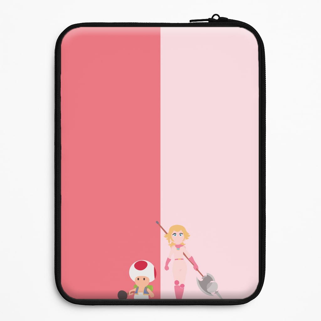 Toad And Peach Laptop Sleeve