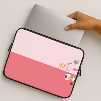 Toad And Peach MacBook Case