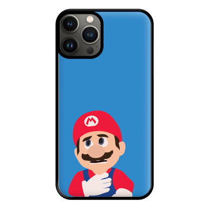 Worried Mario Phone Case for iPhone 11 Pro Max