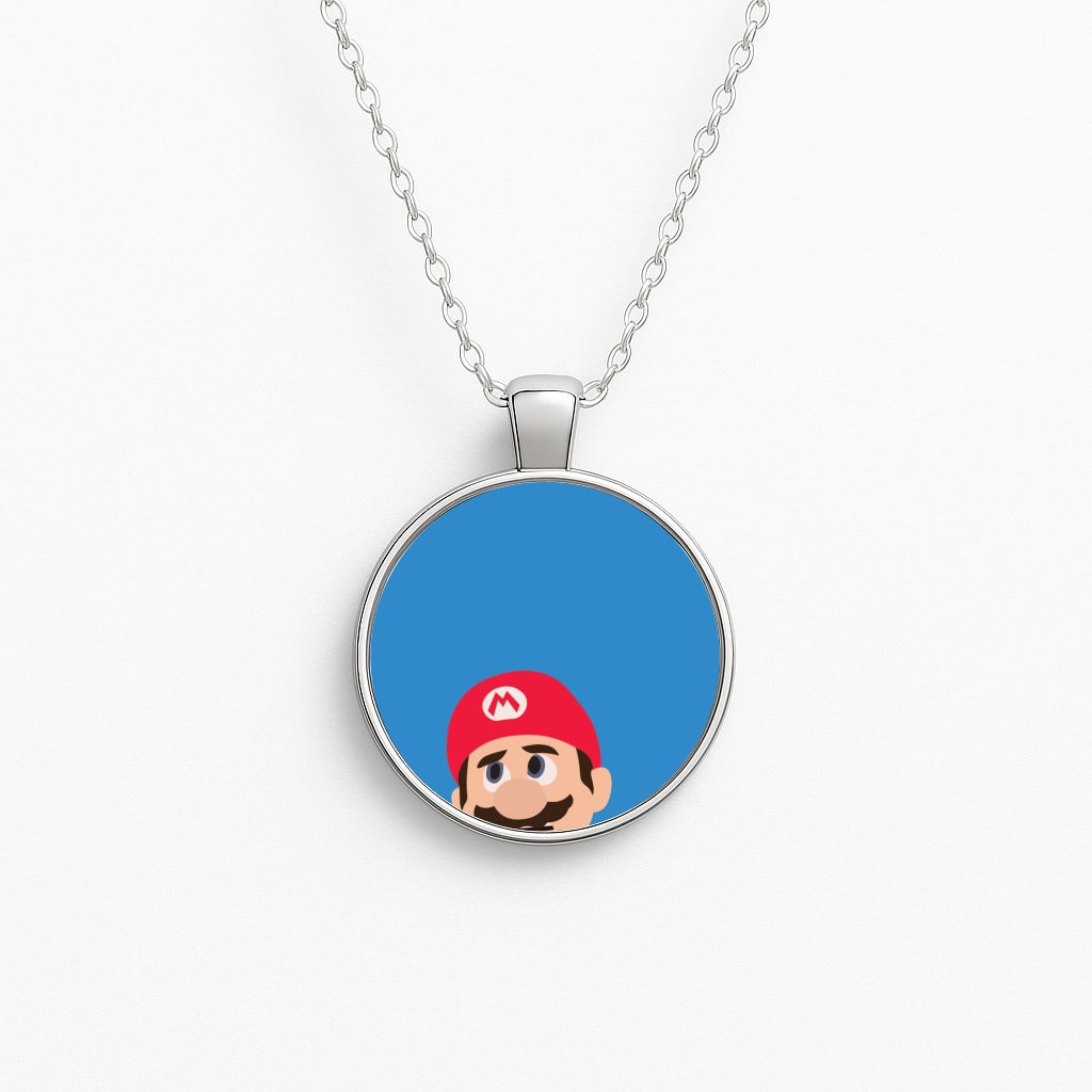 Worried Mario Necklace