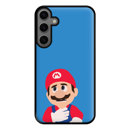 Worried Mario Phone Case for Galaxy S23FE