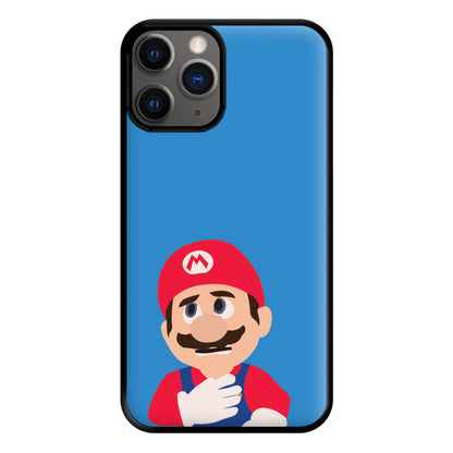 Worried Mario Phone Case for iPhone 12 Pro Max