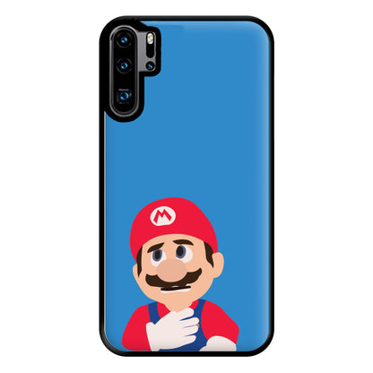 Worried Mario Phone Case for Huawei P30 Pro