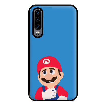 Worried Mario Phone Case for Huawei P30