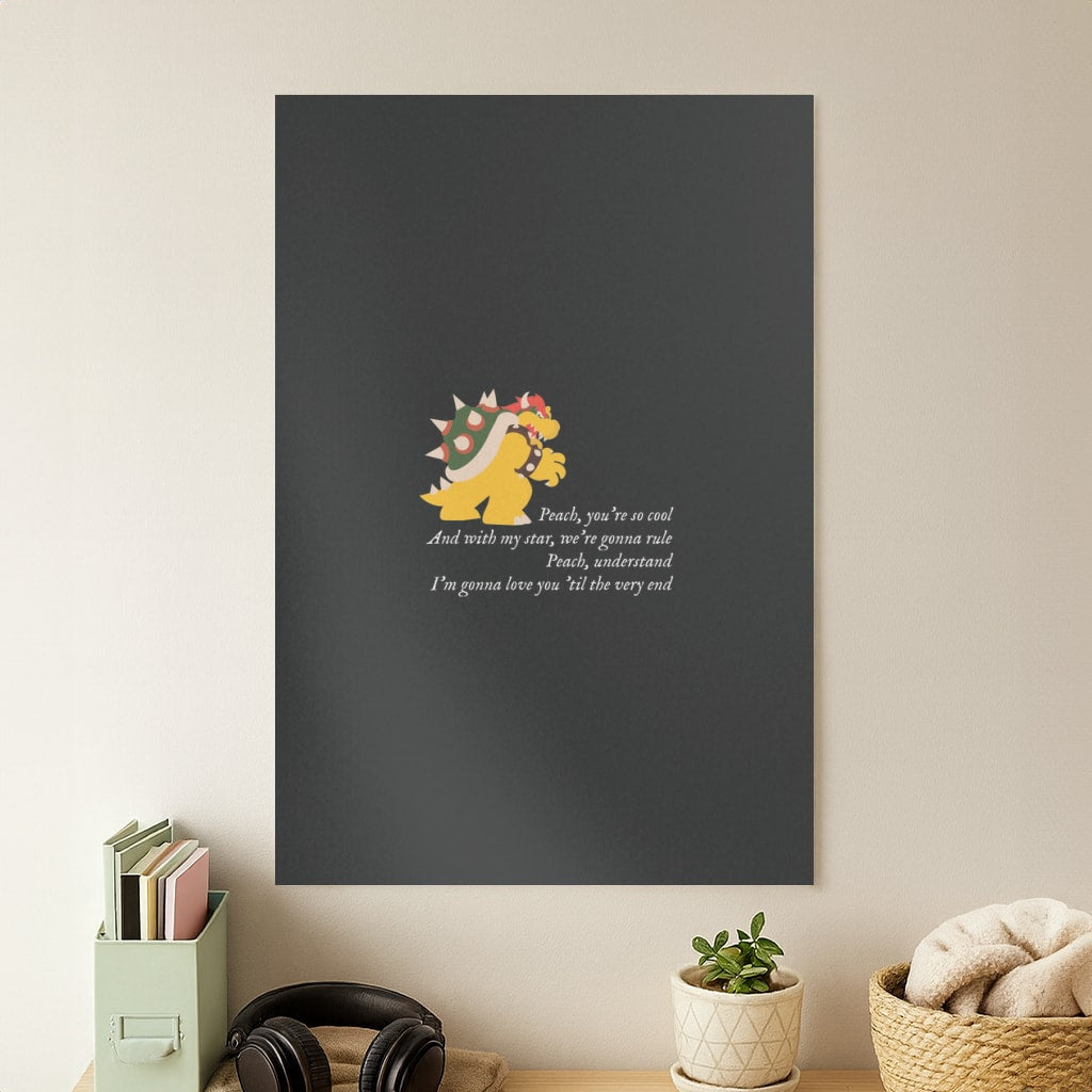 Peach, You're So Cool Poster