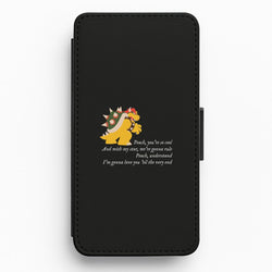 Peach, You're So Cool Flip / Wallet Phone Case