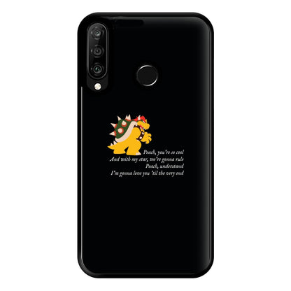 Peach, You're So Cool Phone Case for Huawei P30 Lite