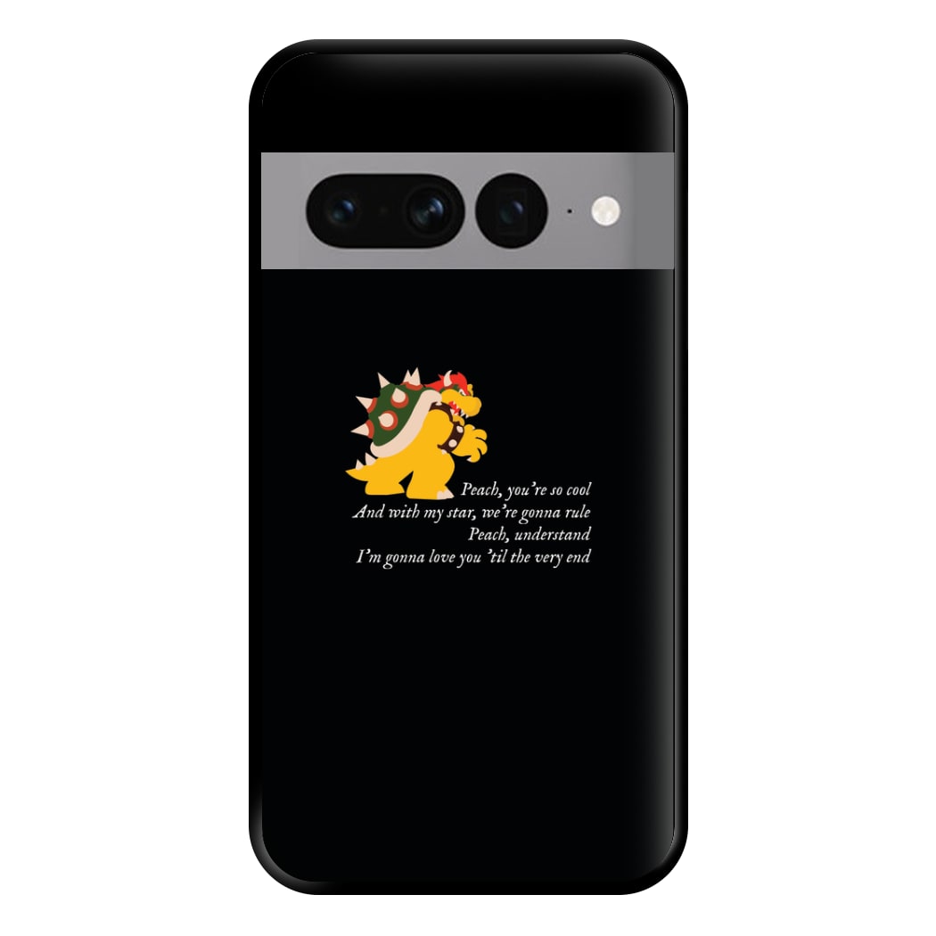 Peach, You're So Cool Phone Case for Google Pixel 7 Pro