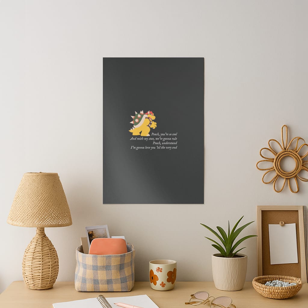 Peach, You're So Cool Art Print