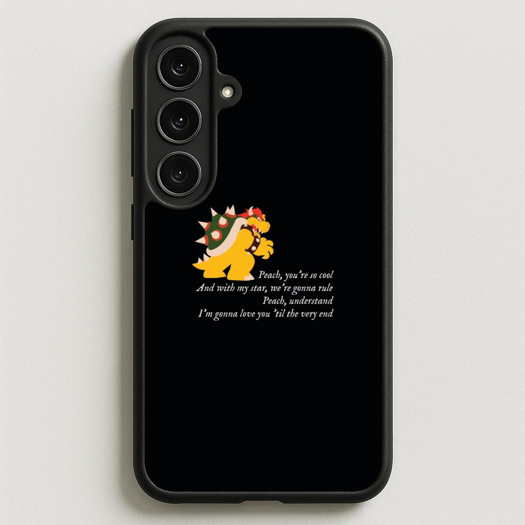 Peach, You're So Cool Phone Case for Galaxy S25FE