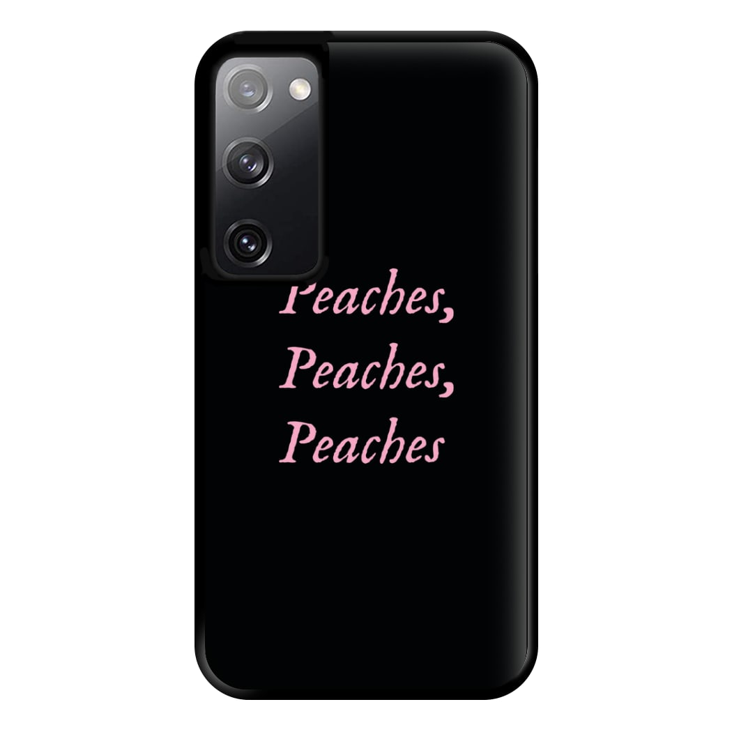 Peaches , Peaches , Peaches Phone Case for Galaxy S20