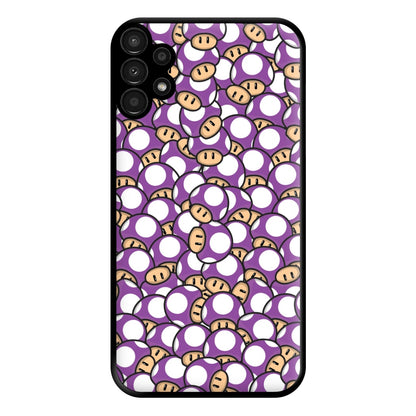 Mushroom Pattern - Purple Phone Case for Galaxy A13