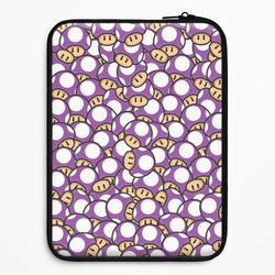 Mushroom Pattern - Purple Universal Laptop Sleeve