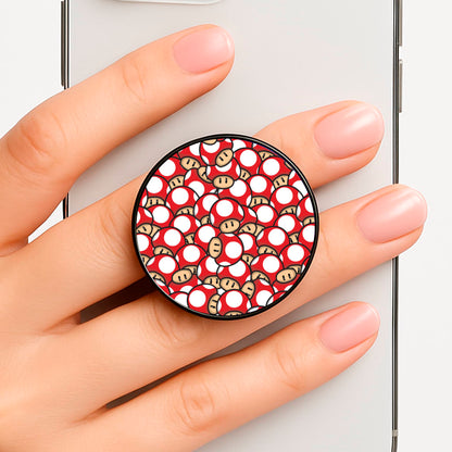 Mushroom Pattern - Red FunGrip