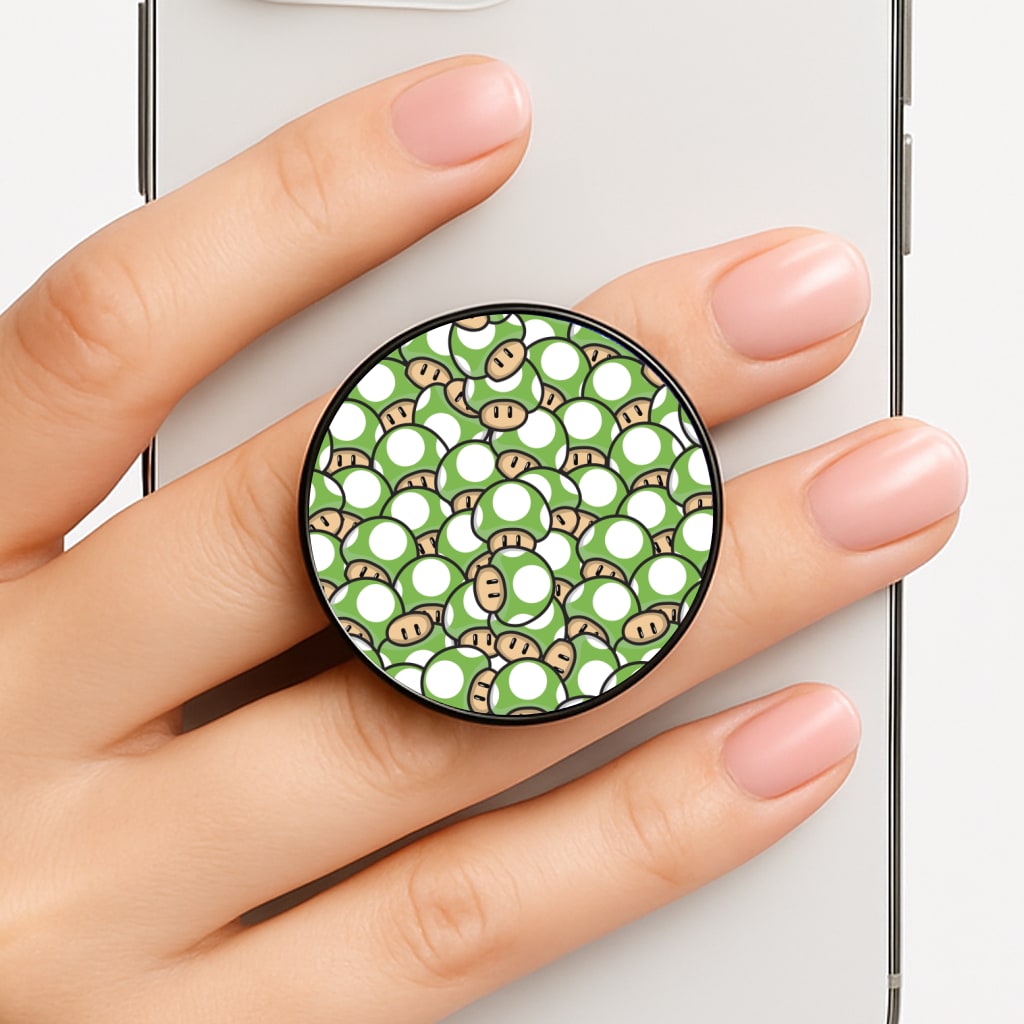 Mushroom Pattern - Green FunGrip