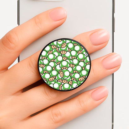 Mushroom Pattern - Green FunGrip