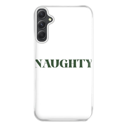 Naughty - Naughty Or Nice  Phone Case for Galaxy A34