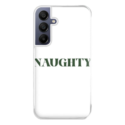 Naughty - Naughty Or Nice  Phone Case for Galaxy A16