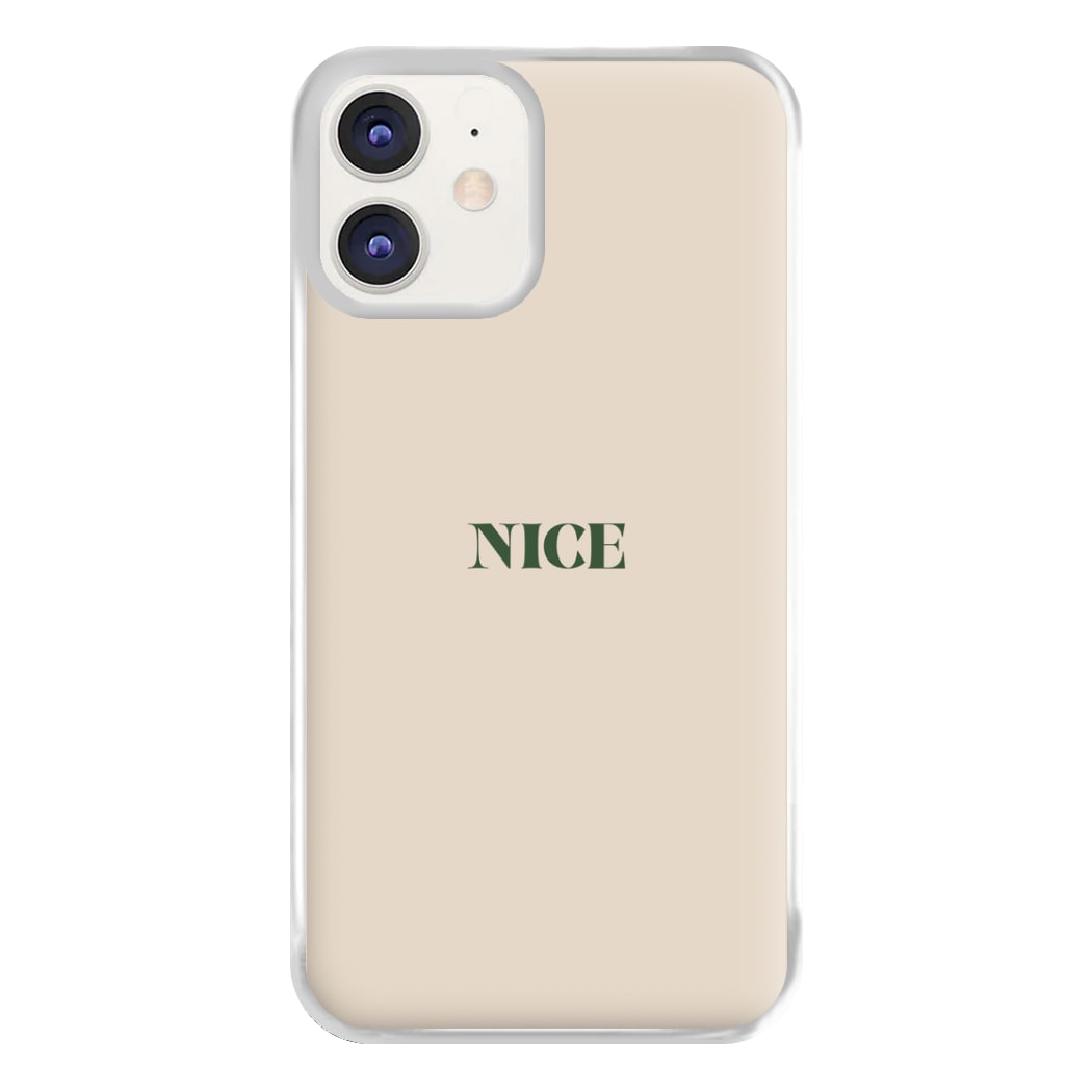 Nice - Naughty Or Nice  Phone Case for iPhone 11