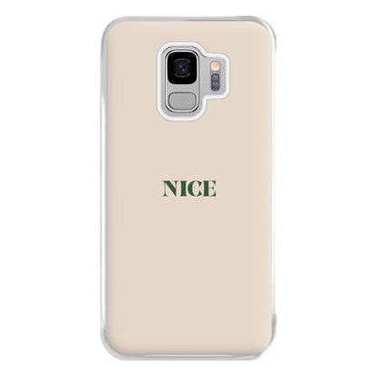 Nice - Naughty Or Nice  Phone Case for Galaxy S9 Plus