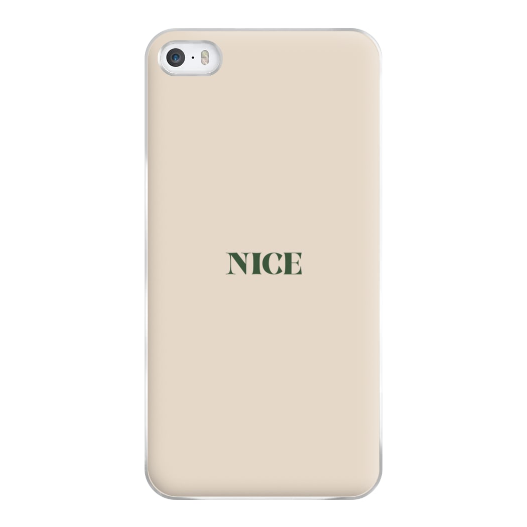 Nice - Naughty Or Nice  Phone Case for iPhone 5 / 5s / SE 2016