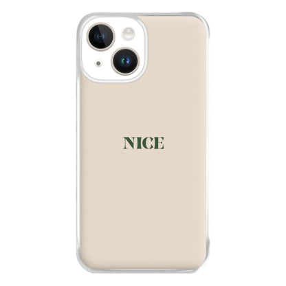 Nice - Naughty Or Nice  Phone Case for iPhone 14