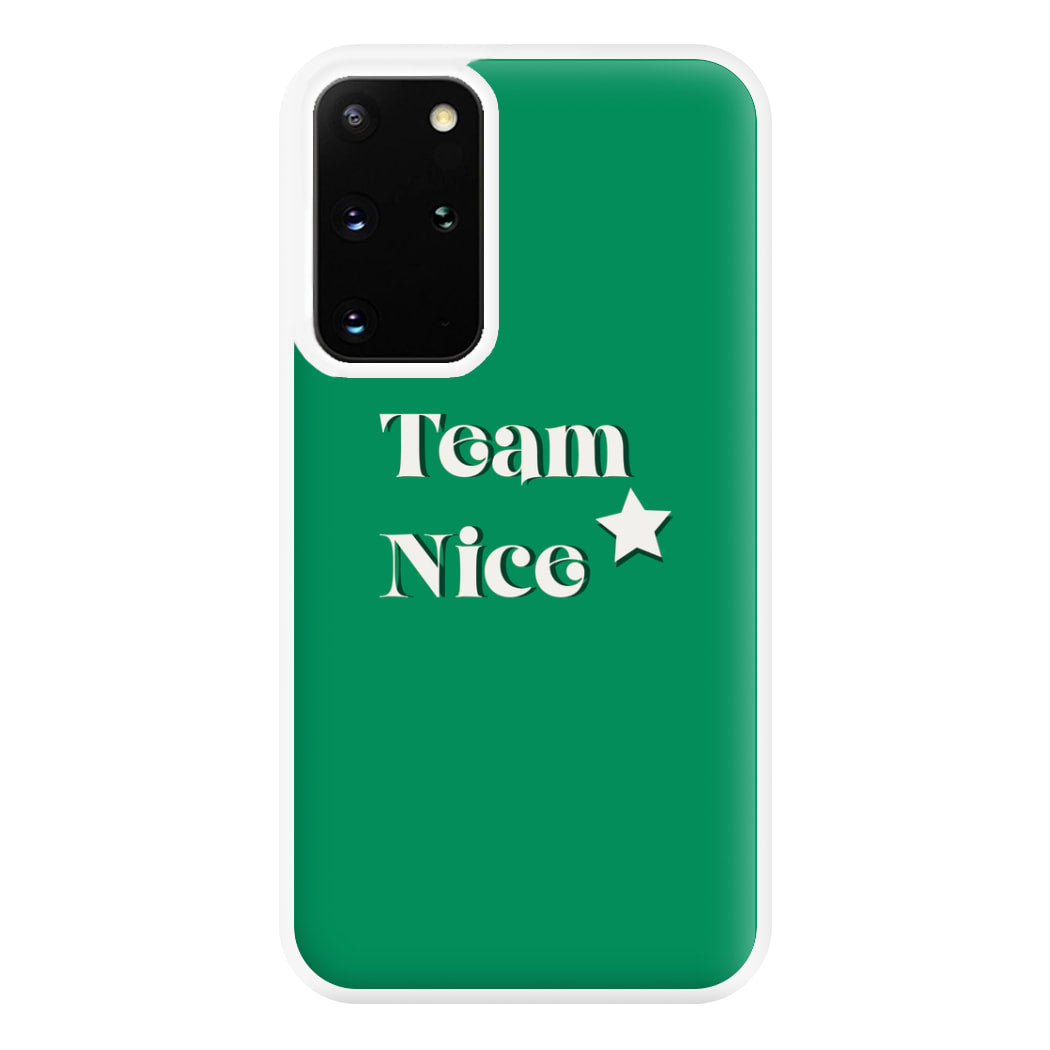 Team Nice - Naughty Or Nice  Phone Case for Galaxy S20 Plus