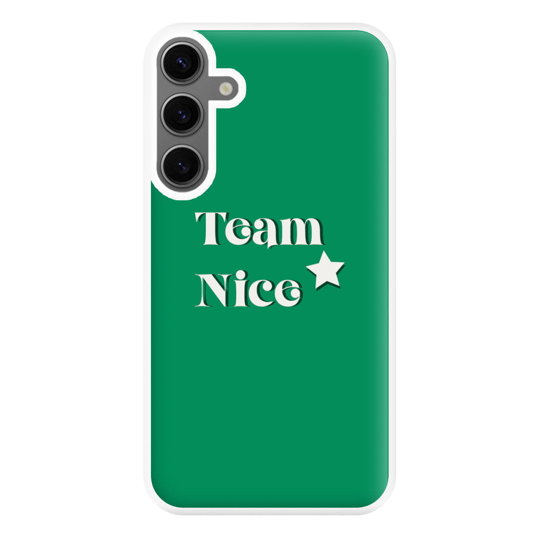 Team Nice - Naughty Or Nice  Phone Case for Galaxy S24FE