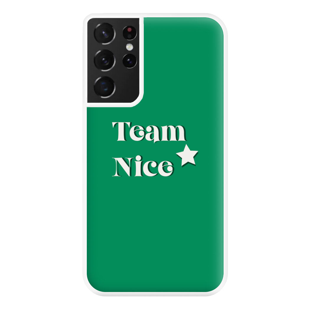 Team Nice - Naughty Or Nice  Phone Case for Galaxy S21 Ultra