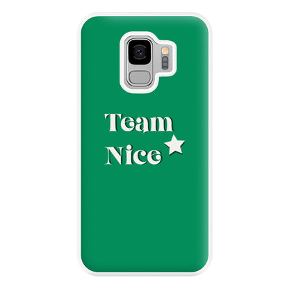 Team Nice - Naughty Or Nice  Phone Case for Galaxy S9 Plus