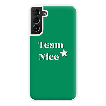 Team Nice - Naughty Or Nice  Phone Case for Galaxy S21 Plus