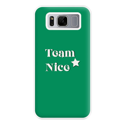 Team Nice - Naughty Or Nice  Phone Case for Galaxy S8 Plus