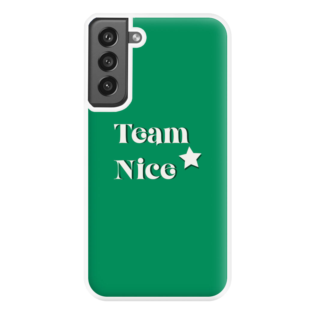 Team Nice - Naughty Or Nice  Phone Case for Galaxy S21FE