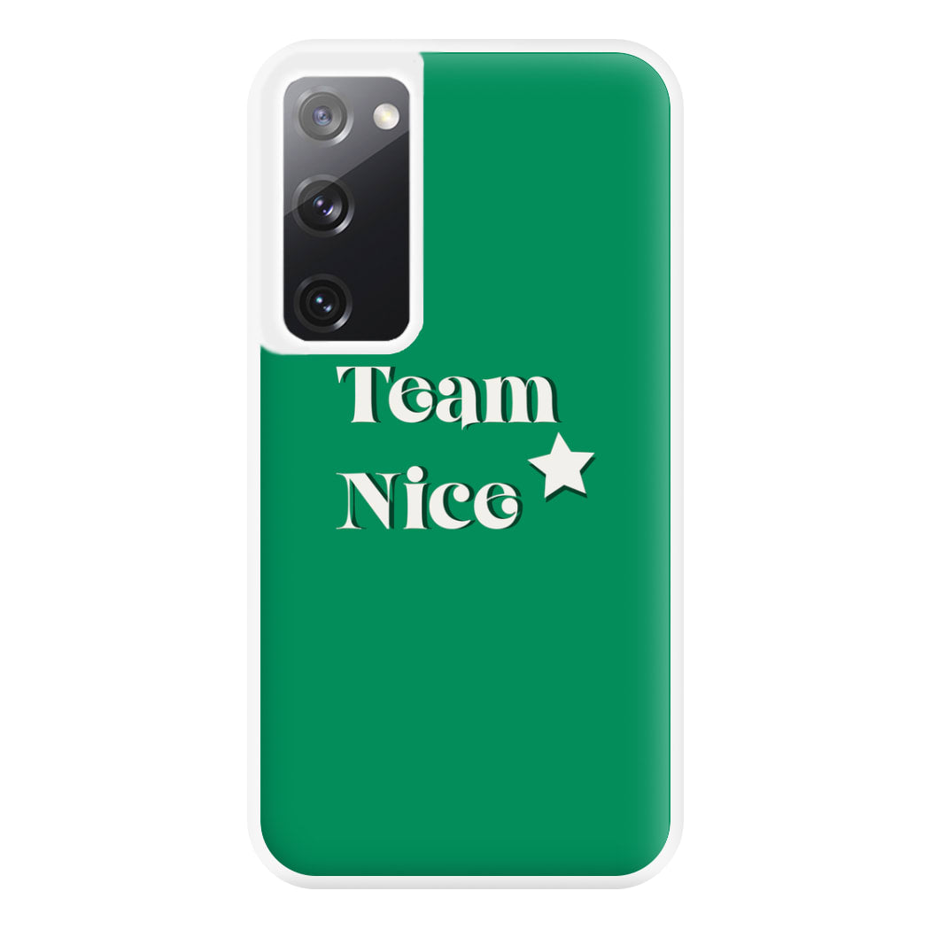 Team Nice - Naughty Or Nice  Phone Case for Galaxy S20FE