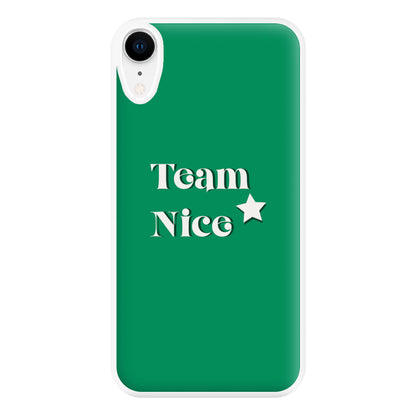 Team Nice - Naughty Or Nice  Phone Case for iPhone XR