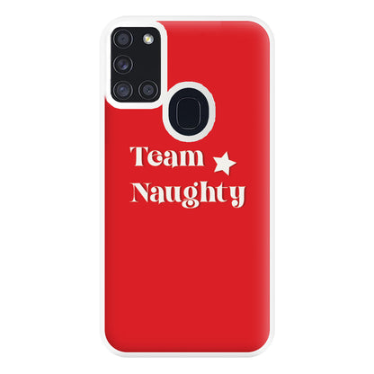 Team Naughty - Naughty Or Nice  Phone Case for Galaxy A21s