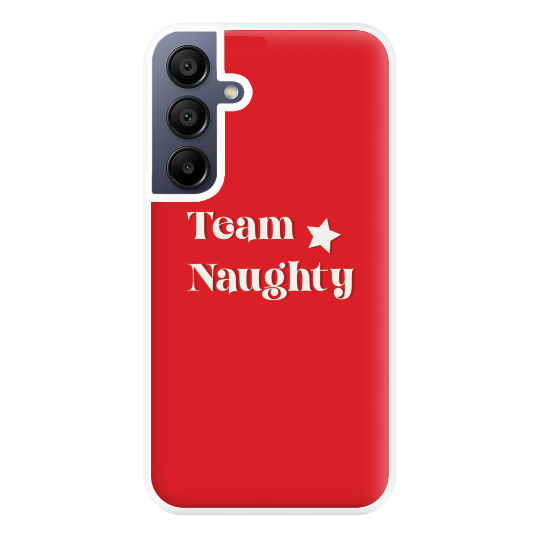 Team Naughty - Naughty Or Nice  Phone Case for Galaxy A16