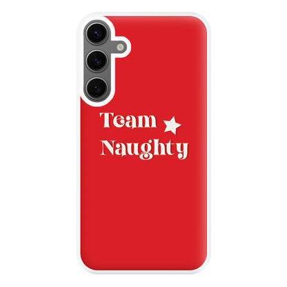 Team Naughty - Naughty Or Nice  Phone Case for Galaxy S24FE