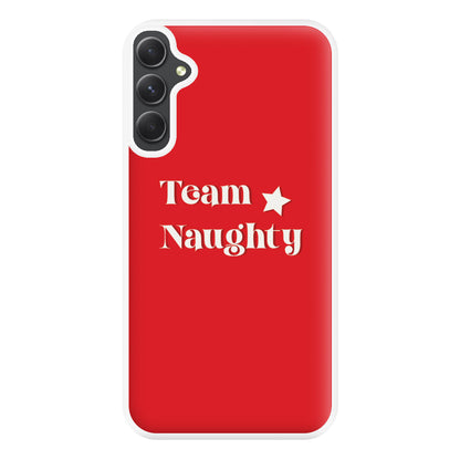 Team Naughty - Naughty Or Nice  Phone Case for Galaxy A34