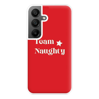 Team Naughty - Naughty Or Nice  Phone Case for Galaxy A55