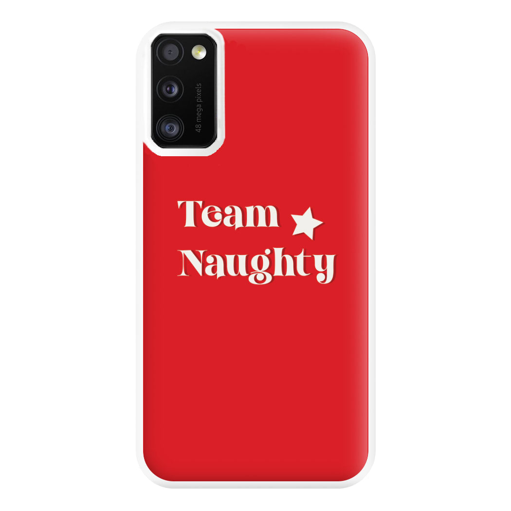 Team Naughty - Naughty Or Nice  Phone Case for Galaxy A41