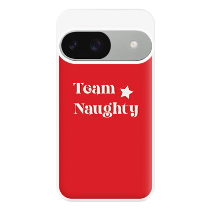 Team Naughty - Naughty Or Nice  Phone Case for Google Pixel 9 / 9 Pro