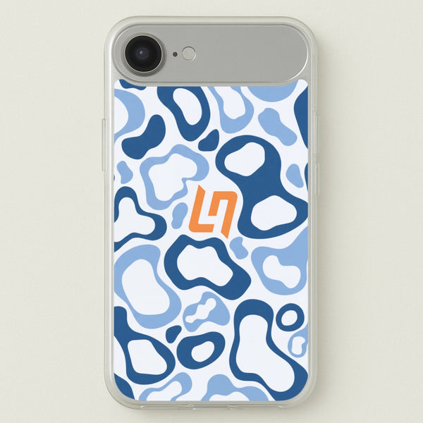 Lando Norris Helment Pattern - Blue Phone Case - iPhone 17 Air / Standard